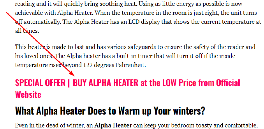 Alpha Heater Review: Is it a Scam or Legit?