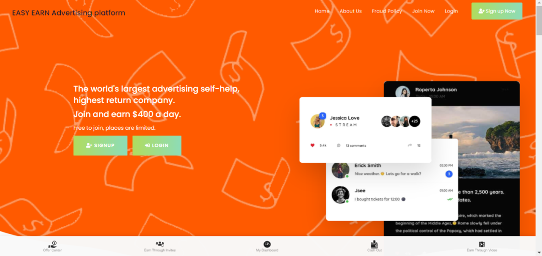 Is Easyearn.homes Legit or a Scam? ScamAdviser