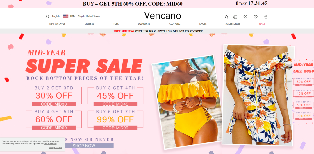 Is Vencano a Scam? site Review