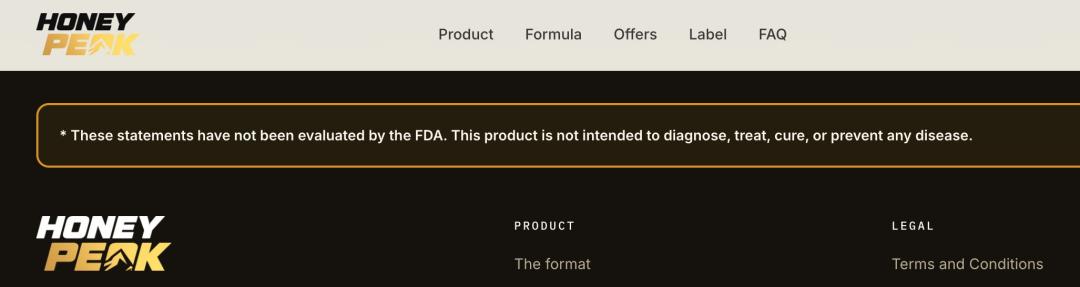 honey-peak-drops-sales-page-screenshot-showing-its-fda-disclaimer-1e6b8.jpg