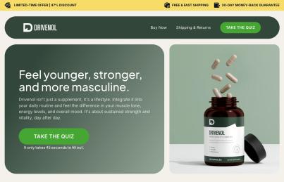 Drivenol Review: Is Drivenol Men's Vitality Supple...