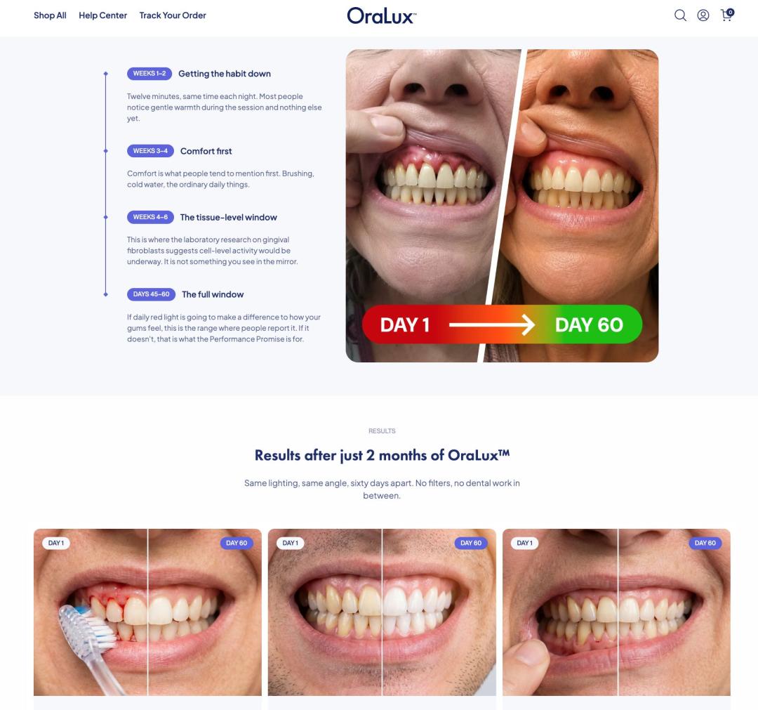 screenshot-from-oralux-gumrevive-sales-page-showing-side-by-side-comparisons-of-gum-appearance-from-day-1-to-day-60-16136.jpg