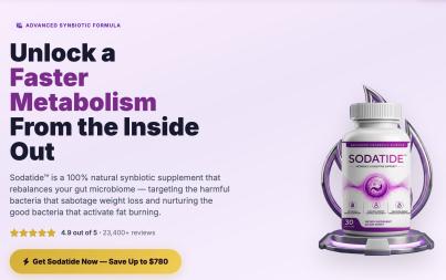 SodaTide Metabolic & Digestive Support Supplement...