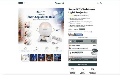 Snowlit Christmas Light Projector Review: Legit or...