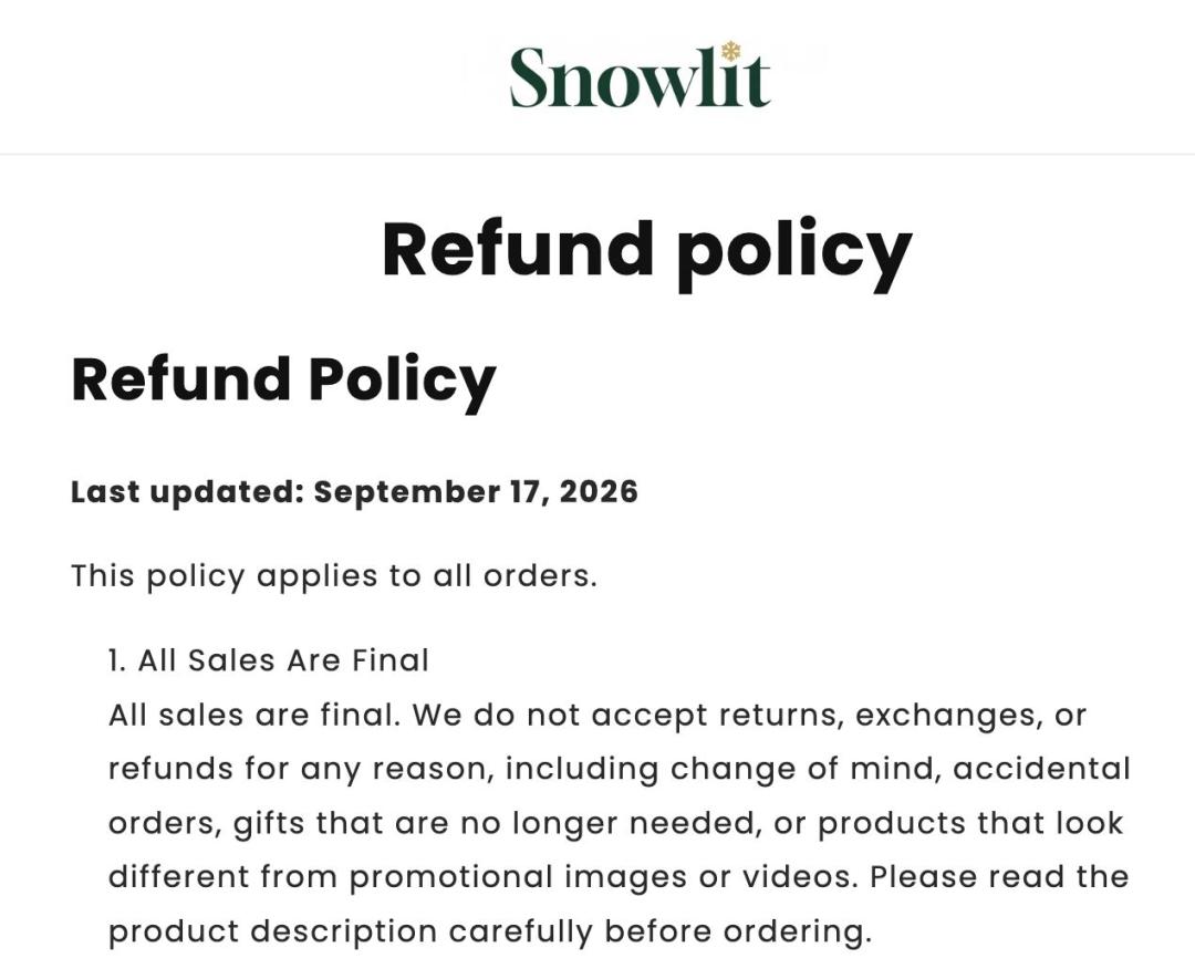 screenshot-of-snowlit-christmas-light-projector-website-showing-its-refund-policy-content-68b90.jpg
