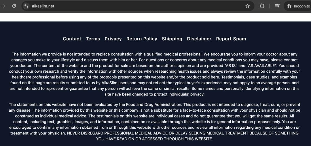 screenshot-of-the-alkaslim-supplement-sales-page-showing-the-disclaimer-at-the-bottom-of-the-page-63438.jpg