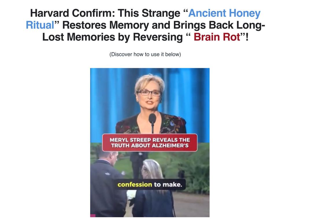 screenshot-of-the-cognihoney-supplement-promotion-page-displaying-fake-clips-of-meryl-streep-endorsing-the-product-dcbd0.jpg