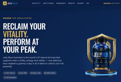 Обзор JellyBlue Gummies: действительно ли JellyBlu...