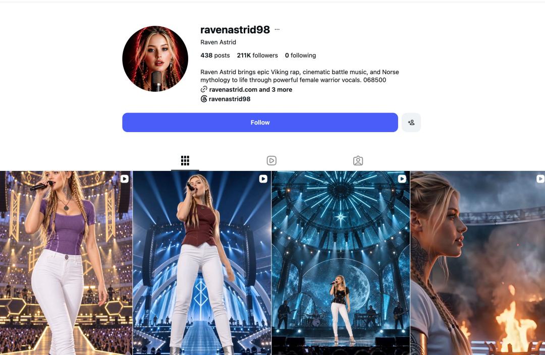 Raven Astrid Real or Fake? About Raven Astrid Music