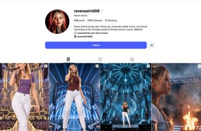 Raven Astrid Real or AI? Who is Raven Astrid? Is R...
