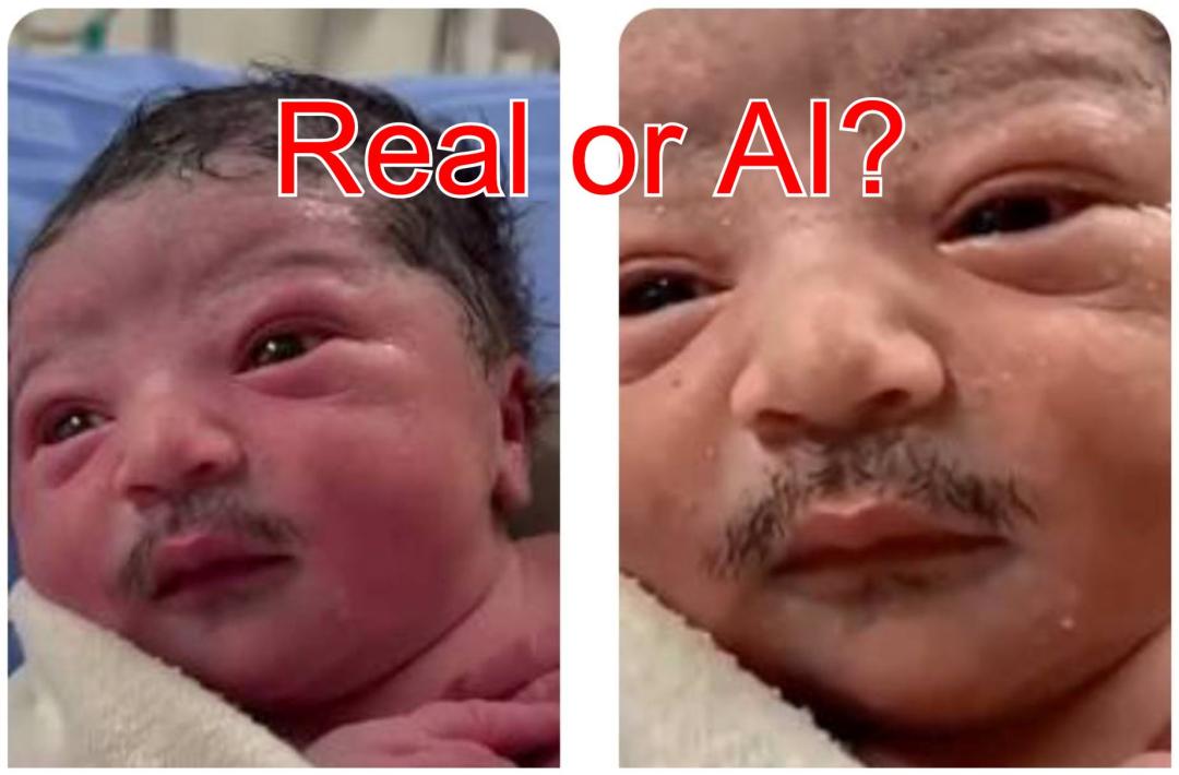 Baby Born With Mustache Real or Fake? About Baby With Mustache