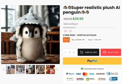 Super Realist Plush AI Penguin Review: Escrocherie...